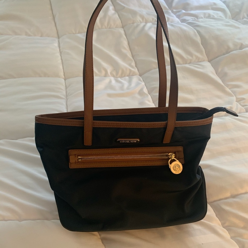 Navy Michael Kors purse